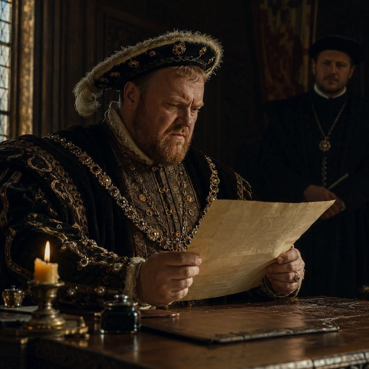 Illustration accompanying Rome's Sentence of 11 July 1533 Against Henry VIII and Anne Boleyn