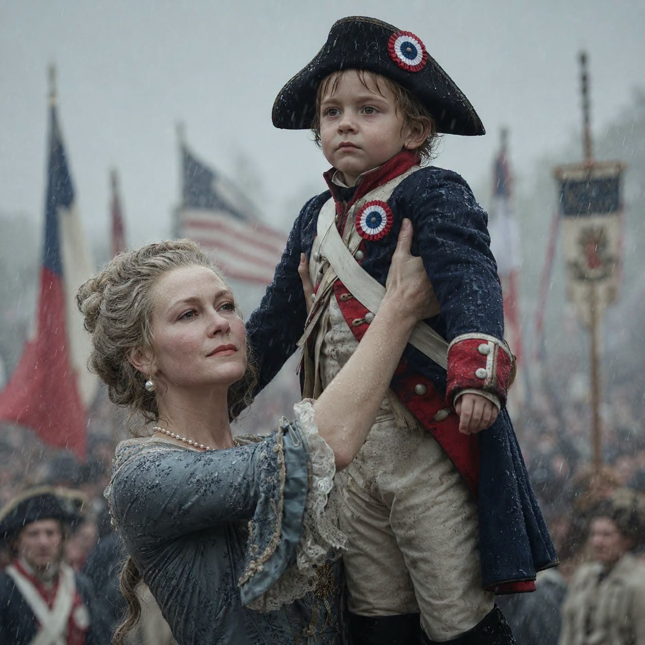 Illustration accompanying Marie Antoinette Holds Up Her Son at the Champ de Mars, 14 July 1790