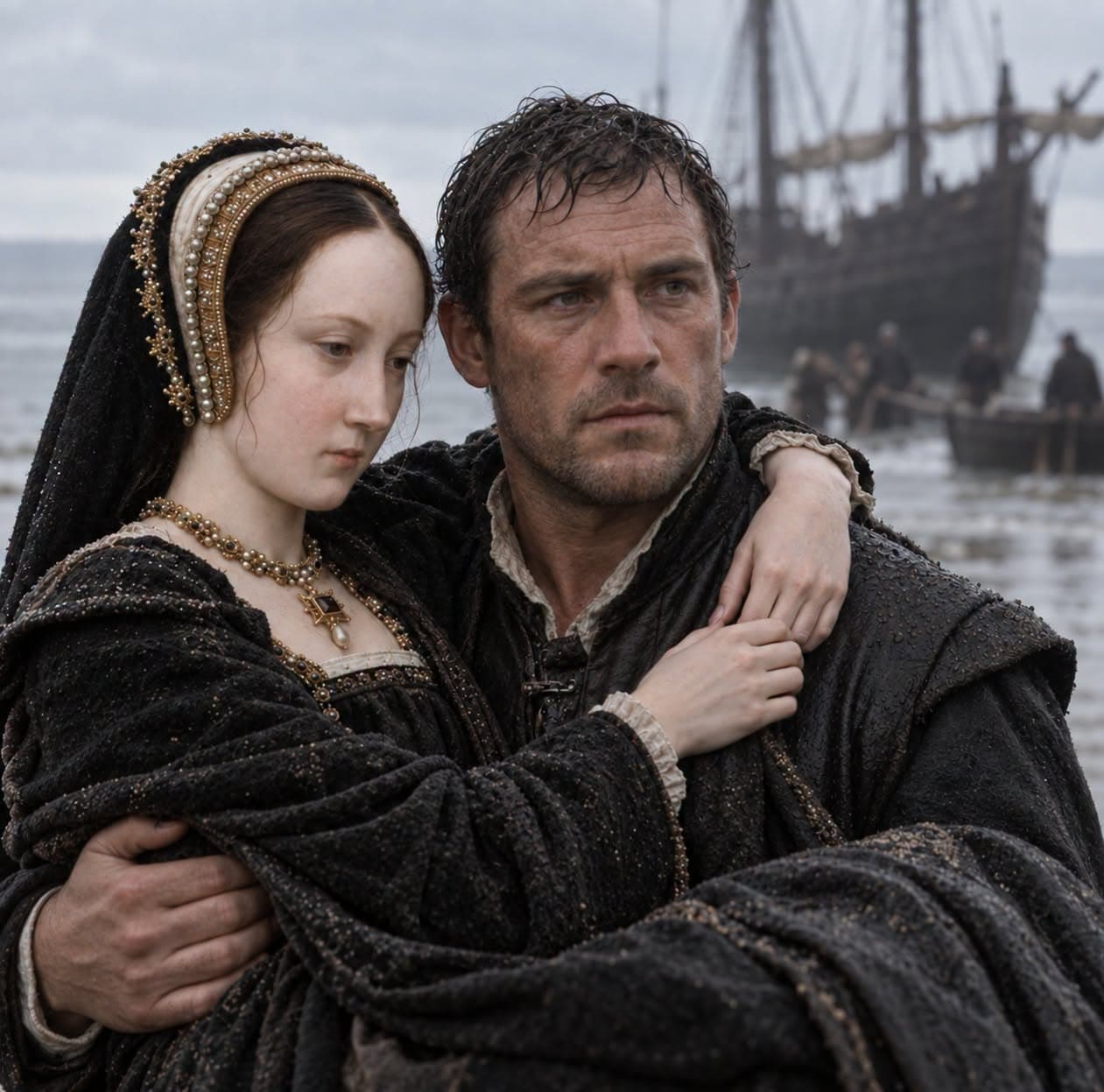 Illustration accompanying Mary Tudor Sails for France: Queen of France, Then the Husband She Chose