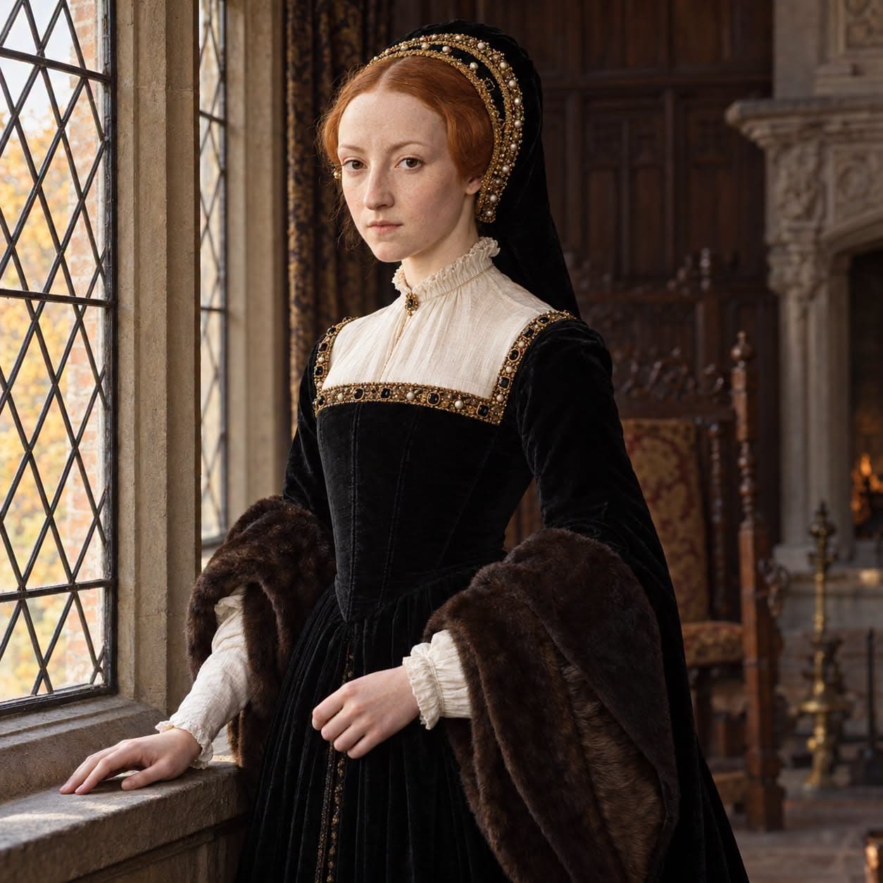 Illustration accompanying Elizabeth Tudor: Permission to Go Home to Hatfield