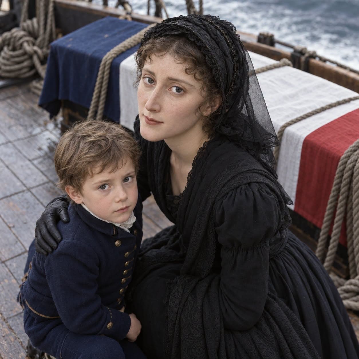 Illustration accompanying Pauline Bonaparte: Bringing Her Husband's Body Home