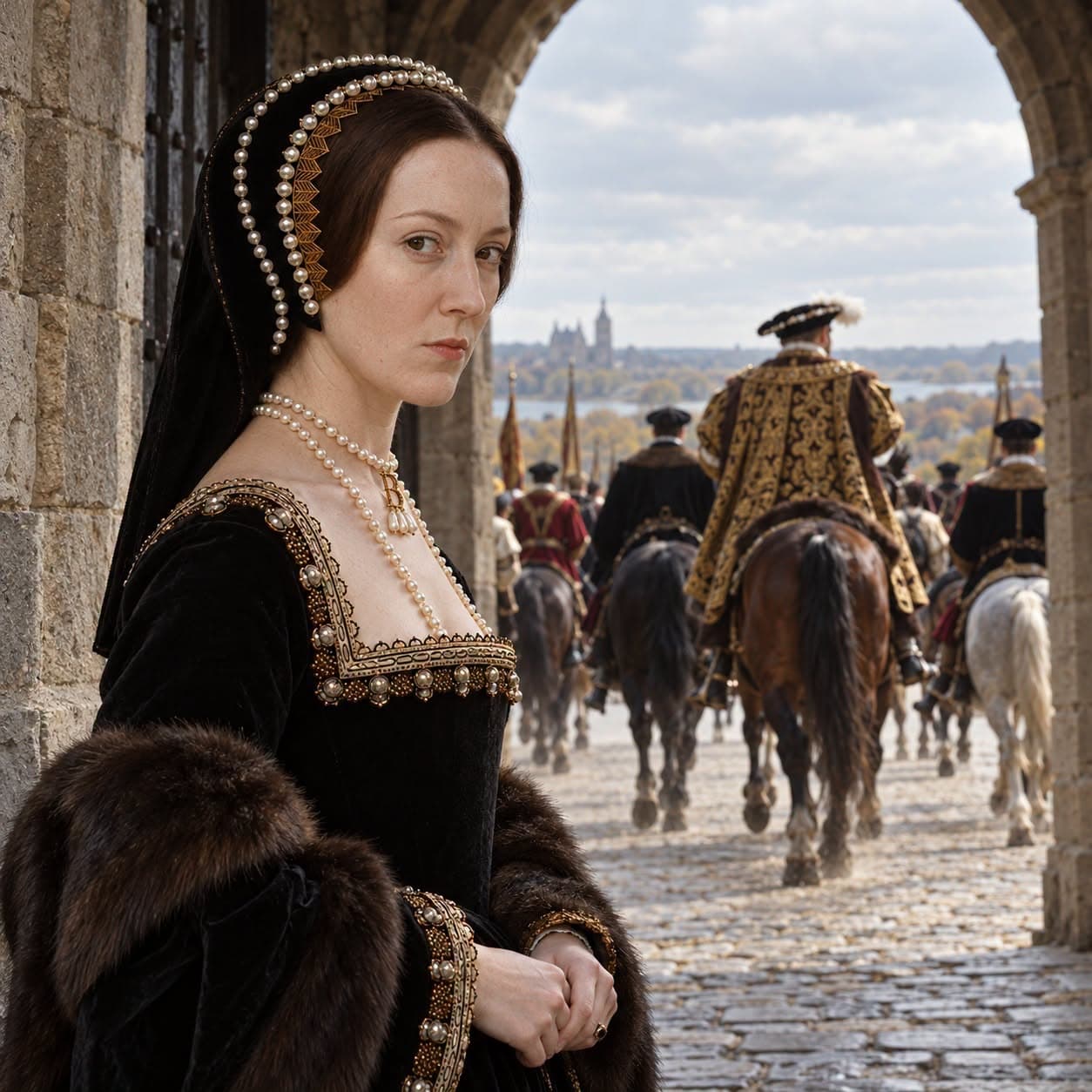 Illustration accompanying Anne Boleyn: A Coronet at Windsor, a Wait at Calais