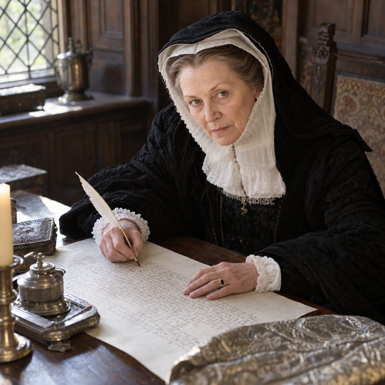Illustration accompanying Elizabeth Somerset, Countess of Worcester: Anne Boleyn's Accuser and Her Will